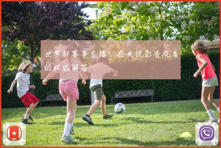世界杯赛事直播:在央视影音观看的权威解答